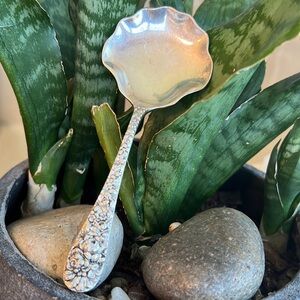 Sterling silver bonbon spoon